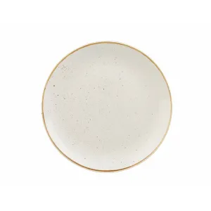 Тарелка мелкая 21,7СМ, без борта, Stonecast, цвет Barley White Swhsevp81 – купить по цене завода