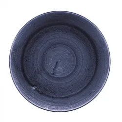 Купить тарелка мелкая 28,8см, без борта, stonecast patina, цвет cobalt blue pablev111 – цена от завода, доставка до двери | RuOborudovanie.ru