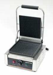 Купить гриль пресс kocateq gh811anw односекционный с верхней и нижней ребристой пластиной в Краснодаре – цена завода, доставка до двери | RuOborudovanie.ru