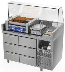 Купить станция для бургеров и хот-догов атеси бавария бхс-1235.700-02 арт.313751 в Краснодаре – цена завода, доставка до двери | RuOborudovanie.ru