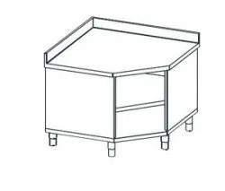 Стол угловой открытый Apach Chef Line Lwt710Sh2U – купить в Краснодаре с доставкой Купить стол угловой открытый apach chef line lwt710sh2u в Краснодаре – цена завода, доставка до двери | RuOborudovanie.ru