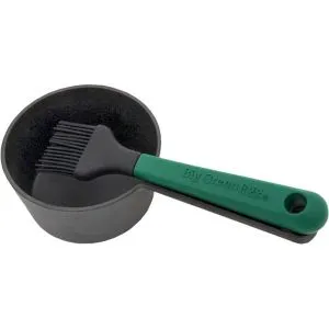 Сотейник чугунный с силиконовой кисточкой Big Green Egg 117663 – купить в Краснодаре по цене завода