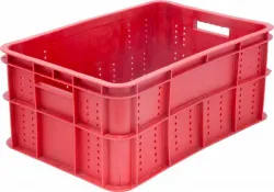 Купить ящик 600х400х250(260) мм перфорированные бока сплошное дно, колбасный, пэнд [як-253] в Краснодаре – цена завода, доставка до двери | RuOborudovanie.ru