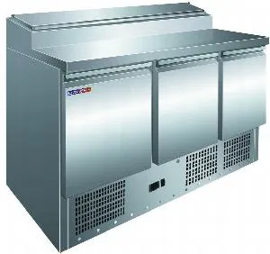 Стол холодильный Cooleq PS300 нерж. для пиццы на 400л (+2...+8) 3дв. – купить в Краснодаре по цене завода