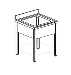 Ванна моечная Apach Chef Line Ls87-55Sh – купить по цене завода