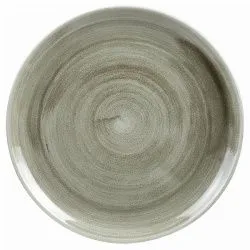 Купить тарелка мелкая 21,7см, без борта, stonecast patina, цвет burnished green pabgevp81 – цена от завода, доставка до двери | RuOborudovanie.ru