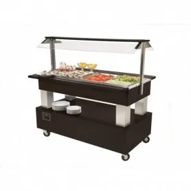 Салат-бар холодильный Roller Grill Sb 40 F светлый дуб – купить в Краснодаре по цене завода