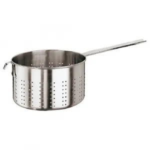 Дуршлаг цилиндрический D28См H15См 9,3Л, с крючком, нерж.сталь 11924-28 – купить по цене завода
