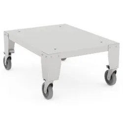 Купить подставка abat пп-400-01 арт.21000801150 нерж. для печи пэк-400 на 3 яруса, 4 колеса – цена от завода, доставка до двери | RuOborudovanie.ru