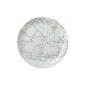 Тарелка мелкая 26СМ, без борта, цвет Kintsugi Agate Grey, Studio Prints Ktagev101 – купить в Краснодаре по цене завода
