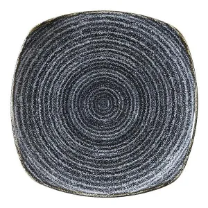 Тарелка мелкая квадратная 21,5СМ, без борта, цвет Charcoal Black, Studio Prints Spcbsp91 – купить по цене завода