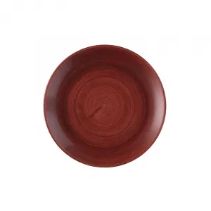 Тарелка мелкая 21,7СМ, без борта, Stonecast Patina, цвет Rust Red Pareevp81 – купить по цене завода
