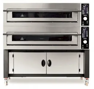 Печь для пиццы Oem-ali 635 L/2 электрическая серии SuperTop 2-камерная с подом 113*73 см – купить в Краснодаре по цене завода