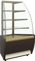 Купить витрина холодильная кондитерская k70 vm-3 light 0012-0109 (вхсв-у1д carboma ) угол внешний 45 – цена от завода, доставка до двери | RuOborudovanie.ru