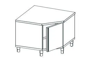 Стол угловой закрытый Apach Chef Line Lwt711Sh2Hd – купить в Краснодаре по цене завода