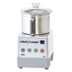 Куттер Robot Coupe R5-2V арт.24614 настольный объемом 5.9 л, скорость 1500 и 3000 об/мин – купить в Краснодаре по цене завода