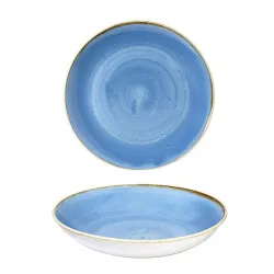 Купить тарелка глубокая 31см 2,4л, без борта, stonecast, цвет cornflower blue scfsplc21 – цена от завода, доставка до двери | RuOborudovanie.ru
