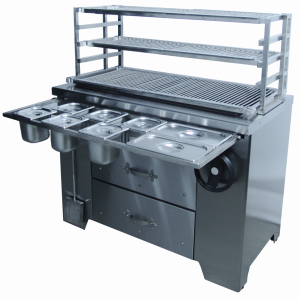 Мангал угольный Grill Master УММ/2 (Robata L1200) 11314 многофункциональный