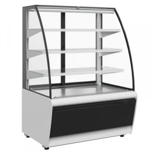 Витрина холодильная Полюс K70 VM 0,9-2 Standard 9006-9005 (открытая)