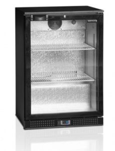 Шкаф холодильный Tefcold DB125H барный черный со стеклом 122л 0,09кВт