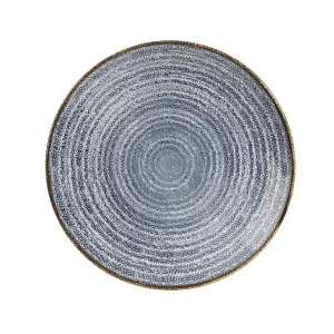 Тарелка мелкая 21,7СМ, без борта, цвет Slate Blue, Studio Prints Spsbevp81