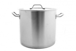 Купить кастрюля нерж с тройным дном 450x450мм объем 71,5l с дв.ручками, 101308 (viatto) – цена от завода, доставка до двери | RuOborudovanie.ru