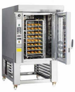 Печь Apach C57Cl Dpta миниротационная газовая с подставкой без направляющих 
