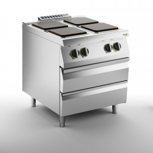 Плита электрическая 4 конфорочная 700 серии Apach Chef Line Slre87Ds