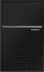 Купить льдогенератор koreco az 25/8 cube black кубикового льда 25 кг/сут, стальной чёрный матовый корпус – цена от завода, доставка до двери | RuOborudovanie.ru