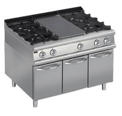Купить плита газовая apach chef line lrstg129r4cs со сплошной поверхностью 900 серии – цена от завода, доставка до двери | RuOborudovanie.ru
