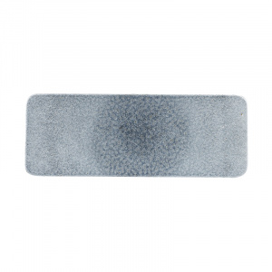 Блюдо сервировочное прямоугольное 37,6Х14СМ, цвет Raku Topaz Blue, Studio Prints Rktbrst1
