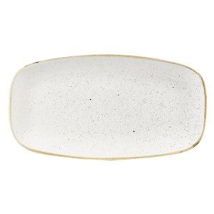 Блюдо прямоугольное Chefs 26,9Х12,7СМ, без борта, Stonecast, цвет Barley White Swhsxo101