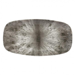 Купить блюдо прямоугольное chefs 35,5х18,9см, без борта, цвет stone quartz black, studio prints stqbxo141 – цена от завода, доставка до двери | RuOborudovanie.ru