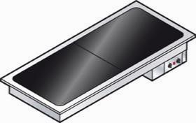 Поверхность стеклокерамическая Emainox Ipc3 8046007 встраиваемая