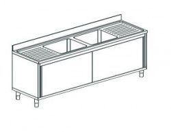 Купить ванна моечная apach chef line l2s207-552wsd – цена от завода, доставка до двери | RuOborudovanie.ru