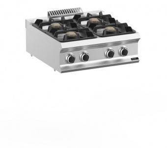 Плита газовая 4 конфорочная 700 серии Apach Chef Line Glrrg77P Xl