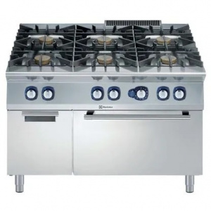 Плита 6 конфорочная 900 серии Electrolux E9GCGL6C1M 391014 ГАЗ