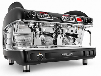 Кофемашина Sanremo Verona 2 гр. 220В полуавтомат чёрная