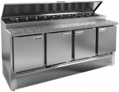 Стол для пиццы Hicold Pze1-1111Gn (1/3) камень