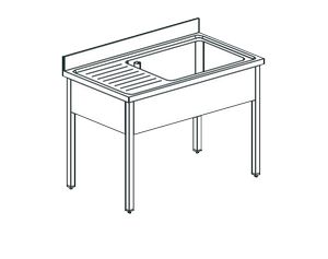Ванна котломоечная Apach Chef Line Lp187-115Lw
