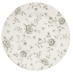 Тарелка мелкая 30,5СМ Vintage Prints, цвет Grey Rose Chintz Rcgvp111 – купить в RuOborudovanie.ru с доставкой до двери Купить тарелка мелкая 30,5см vintage prints, цвет grey rose chintz rcgvp111 – цена от завода, доставка до двери | RuOborudovanie.ru