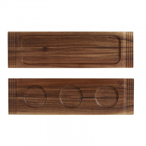 Блюдо деревянное 40Х11,5СМ, двухстороннее, Buffet Wood Zcawdbh21
