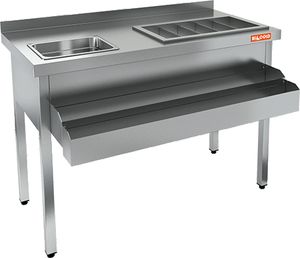 Барная станция Hicold НКС-12/7БК с бортом