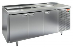Купить стол для салатов hicold sl2-111sn (1/6) без крышки (+2+10), 3 двери, 1890х600х850мм – цена от завода, доставка до двери | RuOborudovanie.ru