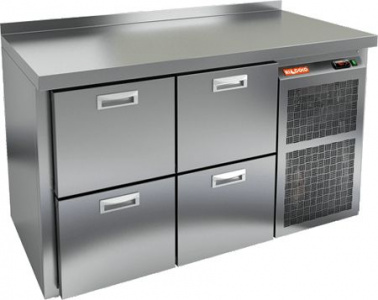 Стол с охлаждающим шкафом Hicold Sn 22 Br2 Tn