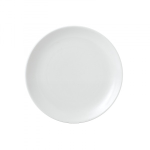 Тарелка мелкая 21,7СМ, без борта, Vellum, цвет White полуматовый Whvmevp81