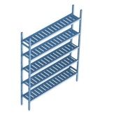 Купить стеллаж polair load.me.poly 21al.5pp50.10b базовая секция 5 ярусов – цена от завода, доставка до двери | RuOborudovanie.ru