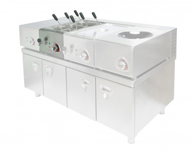 Макароноварка Kocateq 4CP (1х10л) электр.настольная с 4 порц.корзинами