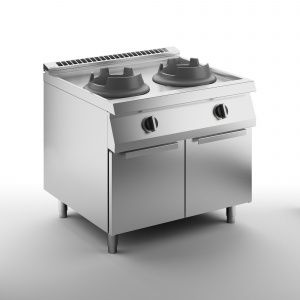 Плита вок газовая 700 серии Apach Chef Line Slrwg107Os