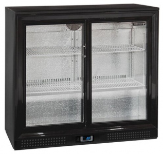 Шкаф холодильный Tefcold DB200H барный черный со стеклом 191л 0,23кВт